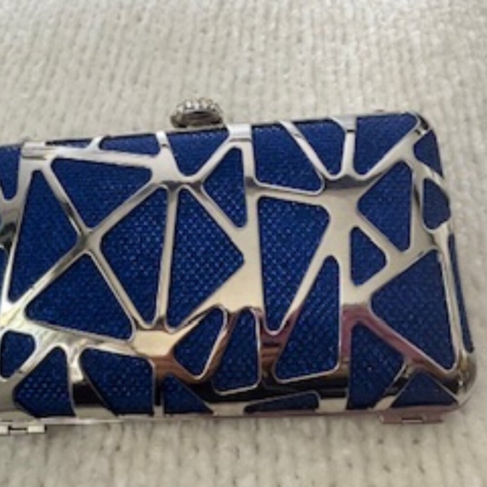 Geometric evening bag